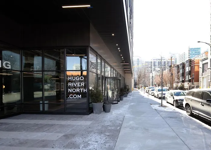 River North 1br W Pool Fitness 1 Block To L Chi-1039 Apartamento